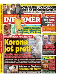 Informer - broj 2550, 10. sep 2020.