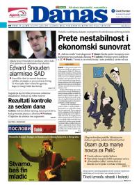 Danas - broj 5734, 11. jun 2013.