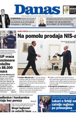 Danas - broj 10037, 8. okt 2025.