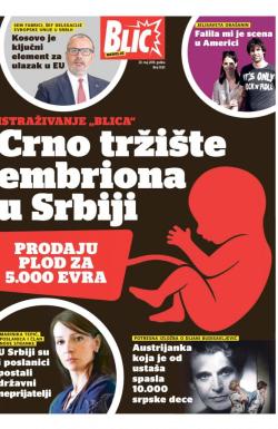 Blic - broj 7635, 20. maj 2018.