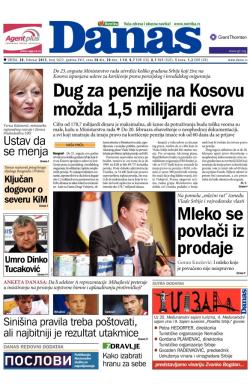 Danas - broj 5623, 20. feb 2013.
