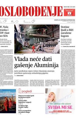Oslobođenje - broj 25826, 20. okt 2018.