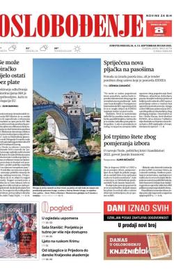 Oslobođenje - broj 26779, 4. sep 2021.