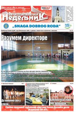 Nedeljne novine, B. Palanka - broj 227, 30. jan 2015.