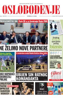Oslobođenje - broj 24.518, 3. mar 2015.