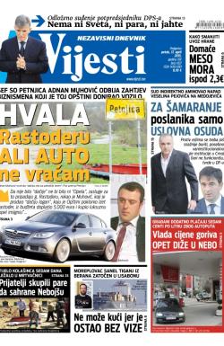 Vijesti - broj 6127, 17. apr 2015.