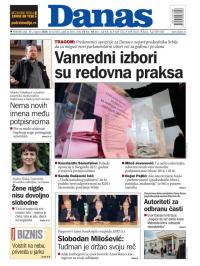 Danas - broj 8358, 17. avg 2020.