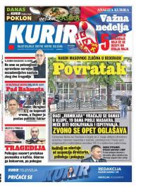 Kurir - broj 3320, 22. maj 2023.