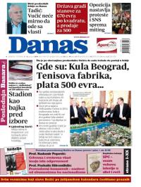 Danas - broj 7768-7771, 5. jan 2019.