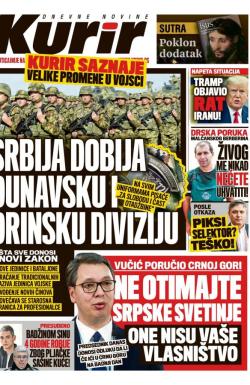 Kurir - broj 2122, 4. jan 2020.