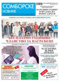 Somborske novine - broj 3638, 15. mar 2024.