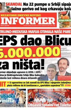Informer - broj 389, 14. avg 2013.