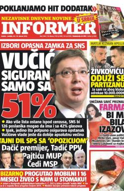 Informer - broj 1140, 30. jan 2016.