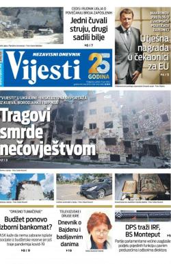 Vijesti - broj 8685, 17. jun 2022.
