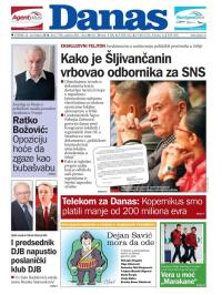 Danas - broj 7708, 6. nov 2018.