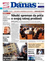 Danas - broj 5755, 2. jul 2013.