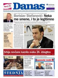 Danas - broj 6604, 29. okt 2015.