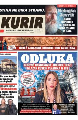 Kurir - broj 4209, 16. nov 2025.