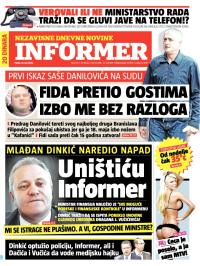 Informer - broj 337, 14. jun 2013.