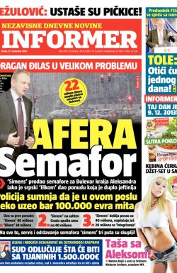 Informer - broj 479, 27. nov 2013.