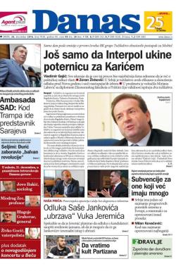 Danas - broj 7030, 28. dec 2016.