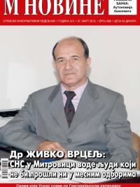 M Novine, Sr. Mitrovica - broj 588, 27. mar 2013.
