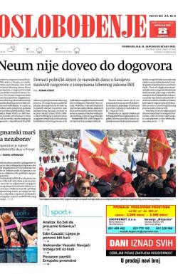 Oslobođenje - broj 26904, 31. jan 2022.