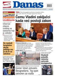 Danas - broj 8031, 25. sep 2019.
