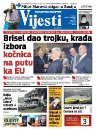 Vijesti - broj 6333, 11. nov 2015.