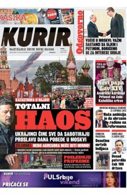 Kurir - broj 4019, 9. maj 2025.
