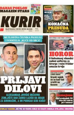 Kurir - broj 2625, 8. jun 2021.