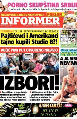 Informer - broj 1004, 20. avg 2015.