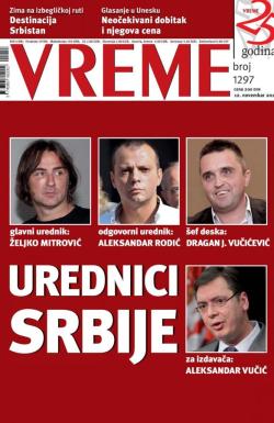 Vreme - broj 1297, 12. nov 2015.