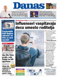 Danas - broj 9666, 22. jul 2024.