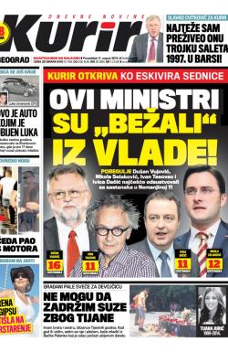 Kurir - broj 186, 11. avg 2014.