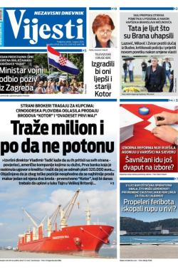 Vijesti - broj 9788, 1. avg 2025.