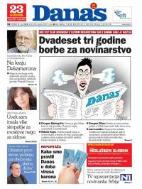 Danas - broj 8289, 9. jun 2020.