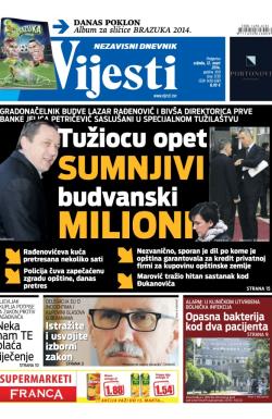 Vijesti - broj 5730, 12. mar 2014.