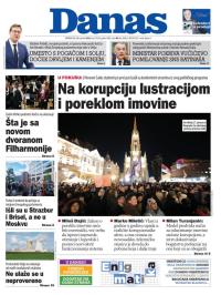 Danas - broj 10120, 19. jan 2026.