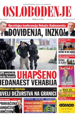 Oslobođenje - broj 24.409, 14. nov 2014.