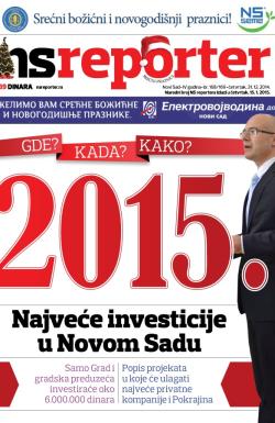 Novosadski reporter - broj 168/169, 31. dec 2014.