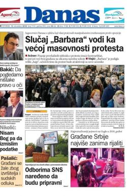 Danas - broj 7745, 13. dec 2018.