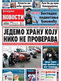 Večernje novosti - broj 1103, 26. nov 2013.