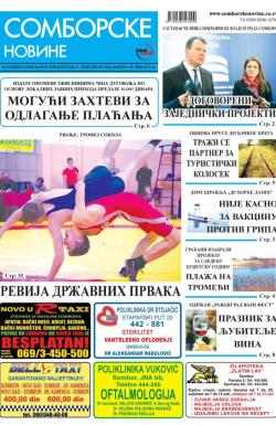 Somborske novine - broj 3259, 9. dec 2016.