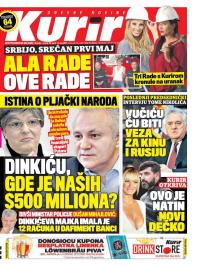 Kurir - broj 1161, 30. apr 2017.