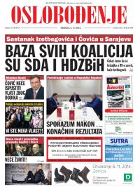 Oslobođenje - broj 24.400, 5. nov 2014.