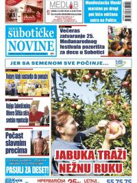 Nove Subotičke novine - broj 82, 21. sep 2018.
