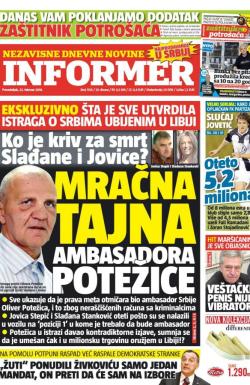 Informer - broj 1158, 22. feb 2016.