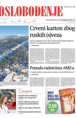 Oslobođenje - broj 27458, 18. nov 2023.