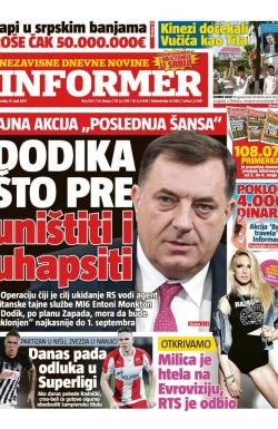 Informer - broj 1537, 17. maj 2017.